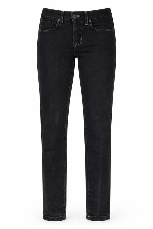 Womens UK Size 25 DKNY Regular Fit Skinny Black Jeans