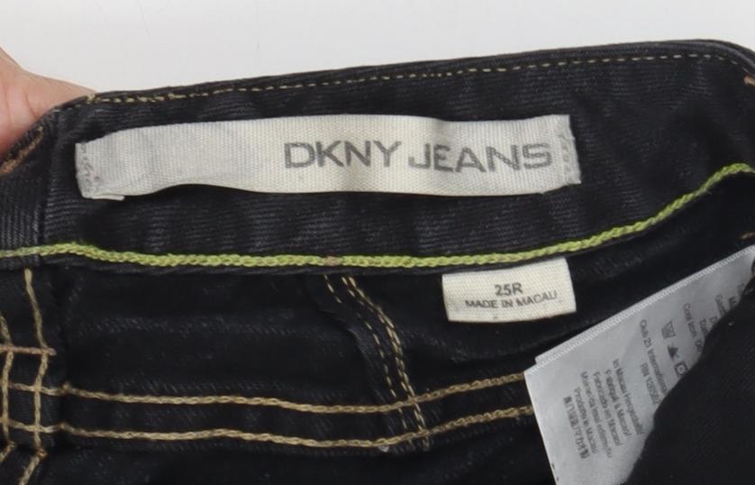 DKNY Women's Black Skinny Jeans, Size 25, Stylish & Comfortable
