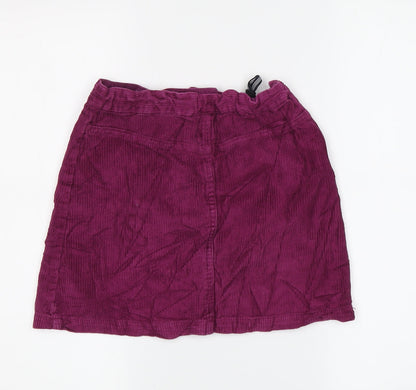 John Lewis Girls Pink Corduroy Skirt, 8 Years, Cotton