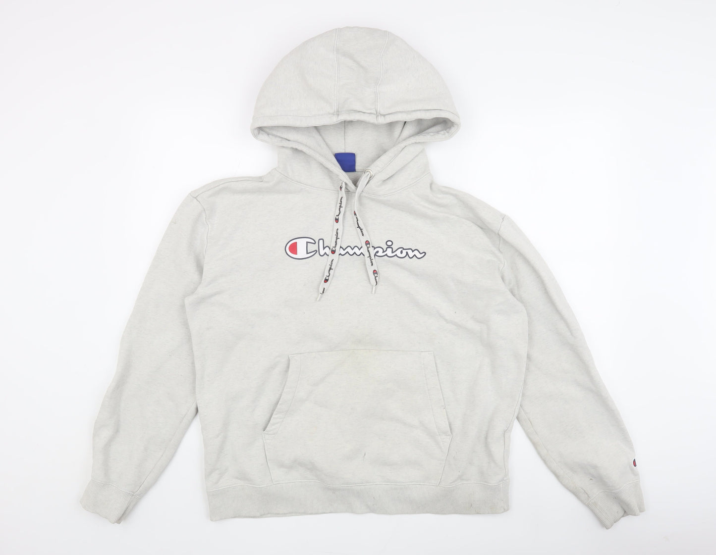 Mens UK Size XL Champion Grey Pullover Hoodie