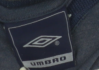 Umbro Men's XL Blue V-Neck T-Shirt