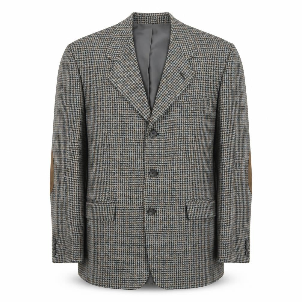 Mens UK Size 42 Dunn & Co Regular Grey Suit Jacket