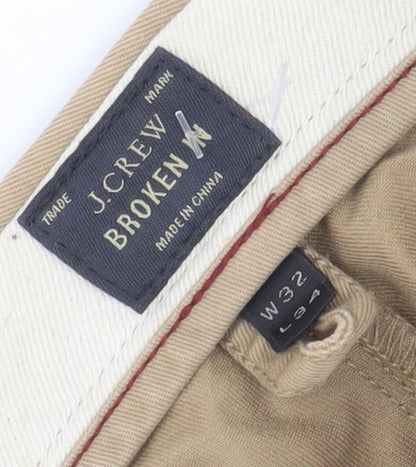 J.Crew Men's Beige Chino Trousers W32 L34