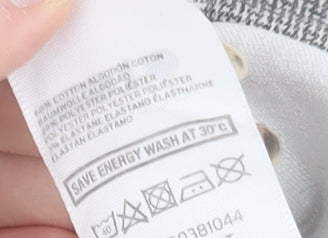 Topshop Unisex Grey Jogger Trousers, Size 28, Casual