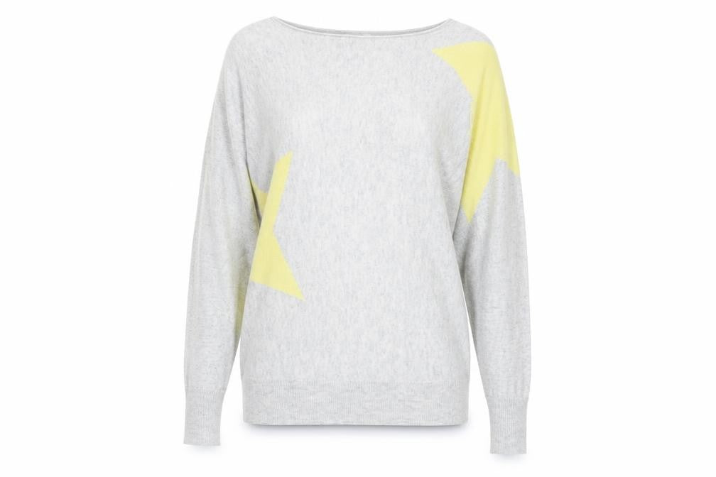 Womens UK Size M Monsoon Grey Pullover Jumper