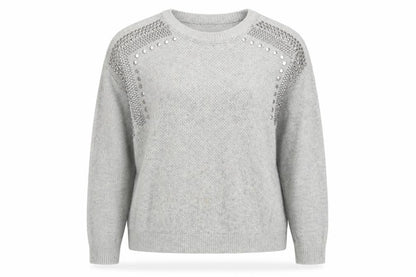 Womens UK Size 12 Warehouse Grey Pullover Jumper