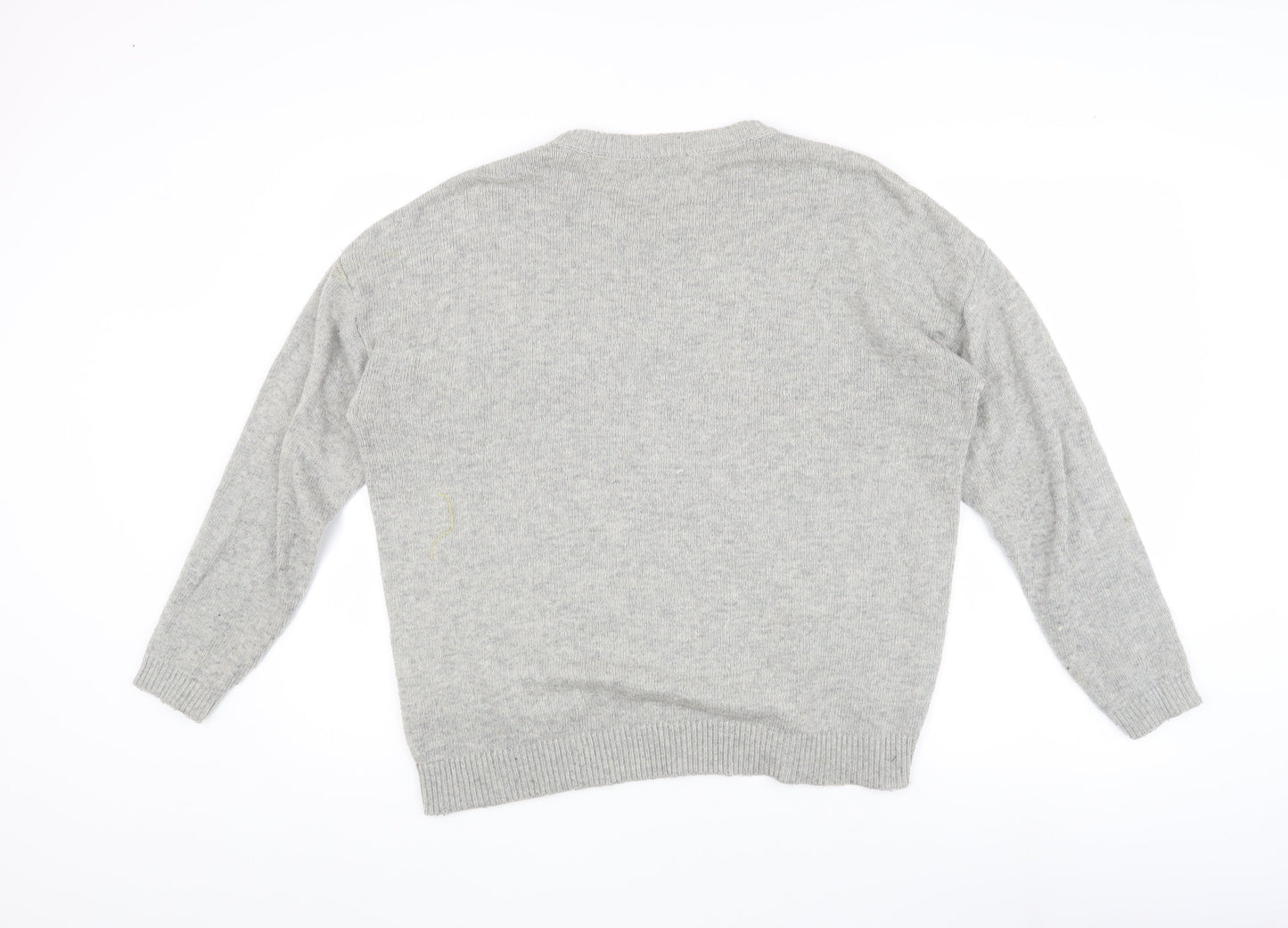 Womens UK Size 12 Warehouse Grey Pullover Jumper