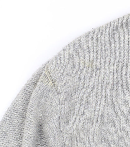 Womens UK Size 12 Warehouse Grey Pullover Jumper