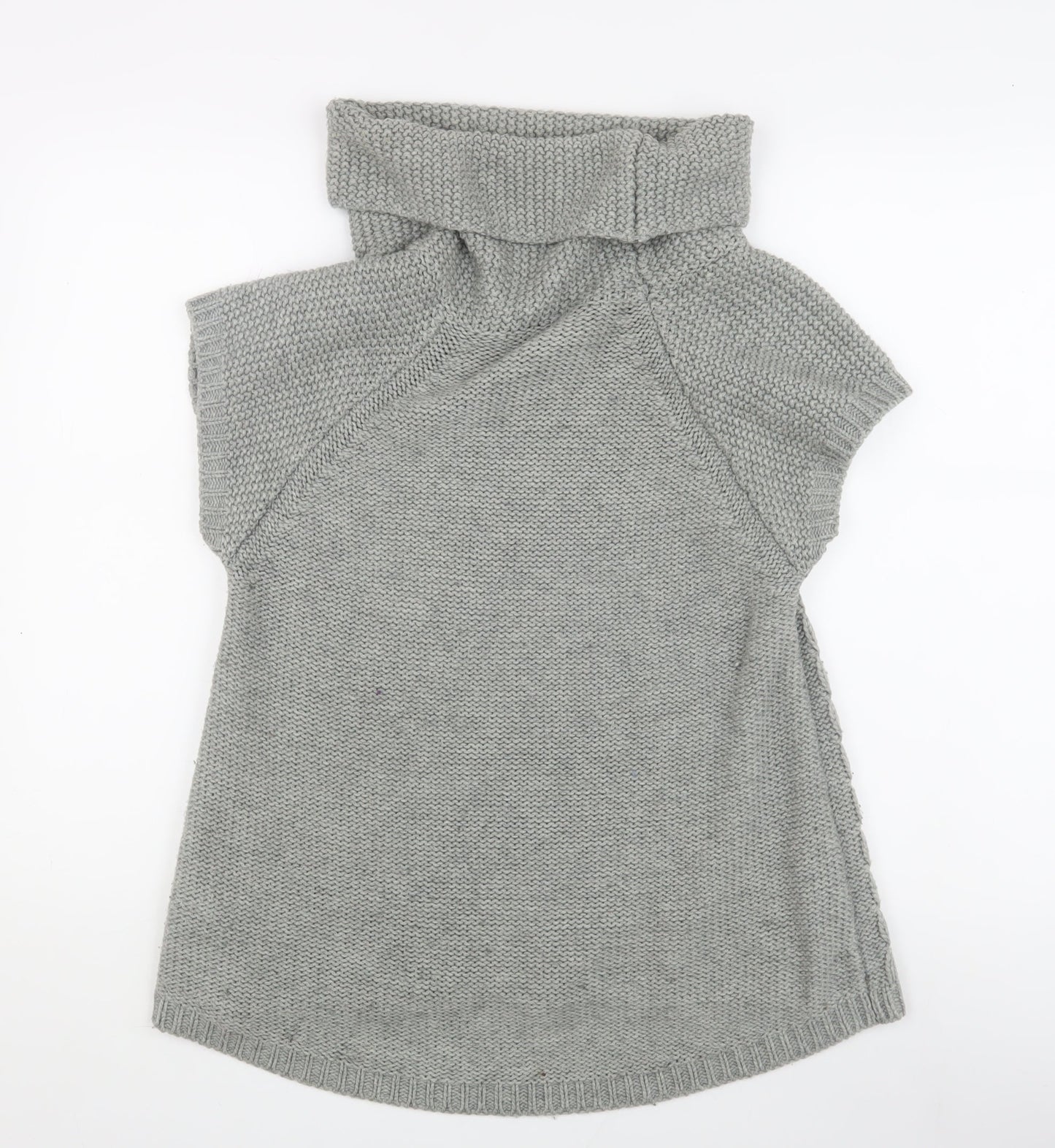 Womens UK Size M Oasis Grey Tunic Jumper