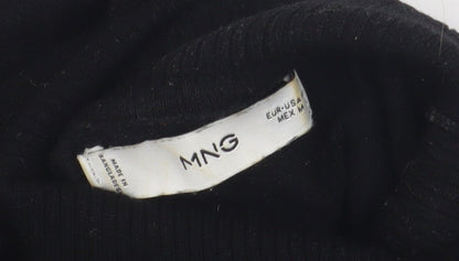 Womens UK Size M MNG Black Pullover Jumper