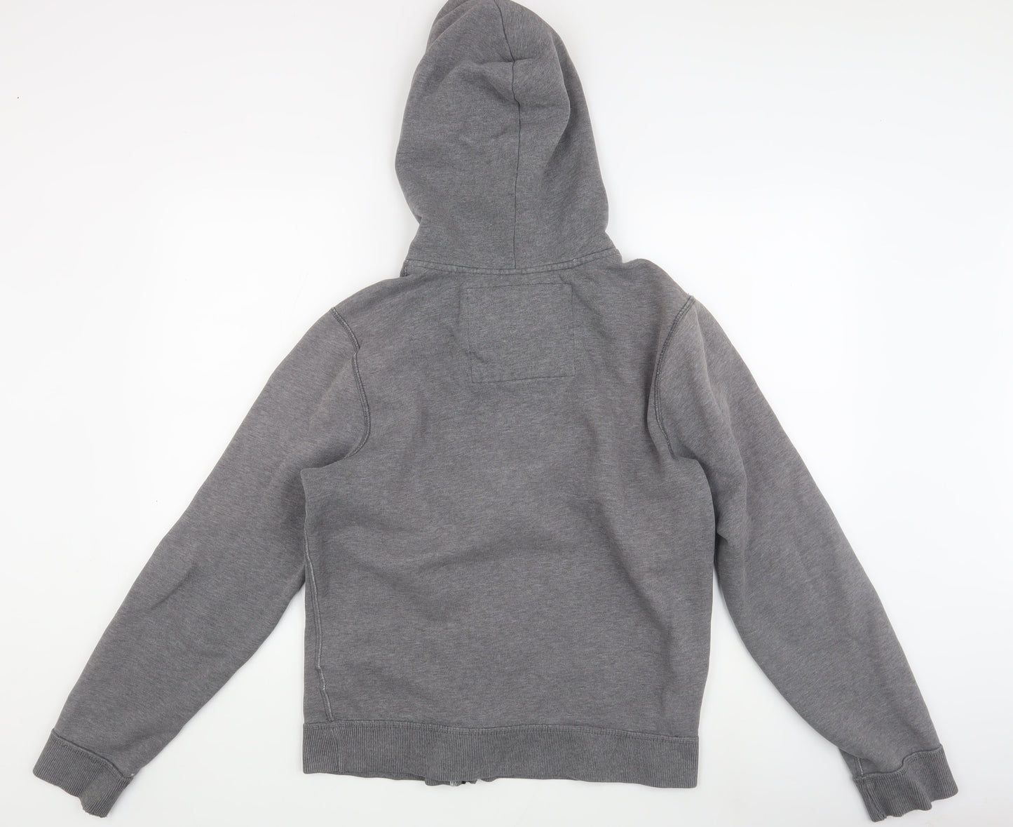 Abercrombie & Fitch Men's Grey Full Zip Hoodie M
