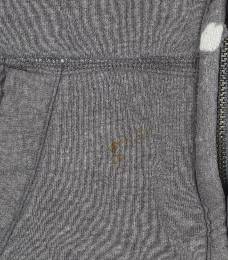 Abercrombie & Fitch Men's Grey Full Zip Hoodie M