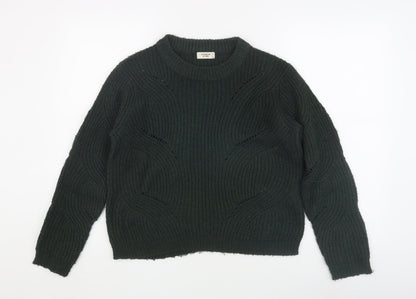 Womens UK Size XS Jacqueline de Yong Green Pullover Jumper