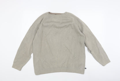 Marks and Spencer Men’s Grey Cotton Pullover, M Size