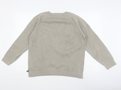 Marks and Spencer Men’s Grey Cotton Pullover, M Size