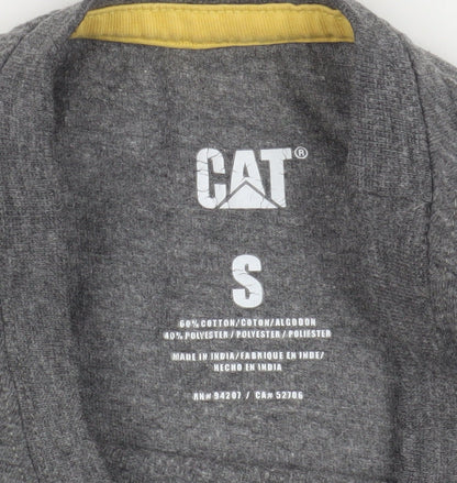 Caterpillar Men's Grey S Short Sleeve T-Shirt