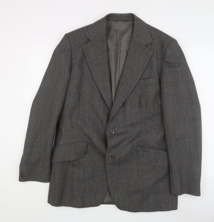 Mens UK Size 43 Dunn & Co Regular Grey Suit Jacket