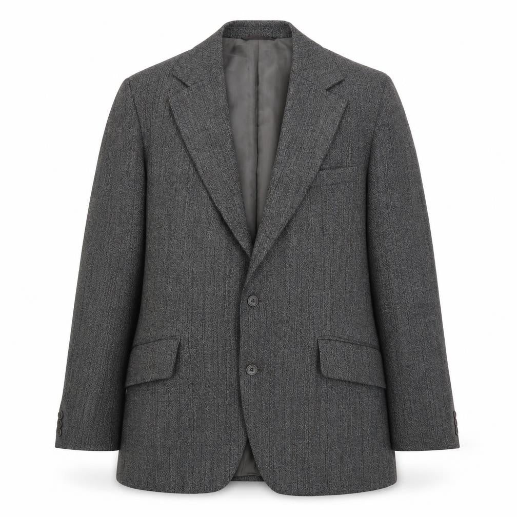 Mens UK Size 43 Dunn & Co Regular Grey Suit Jacket