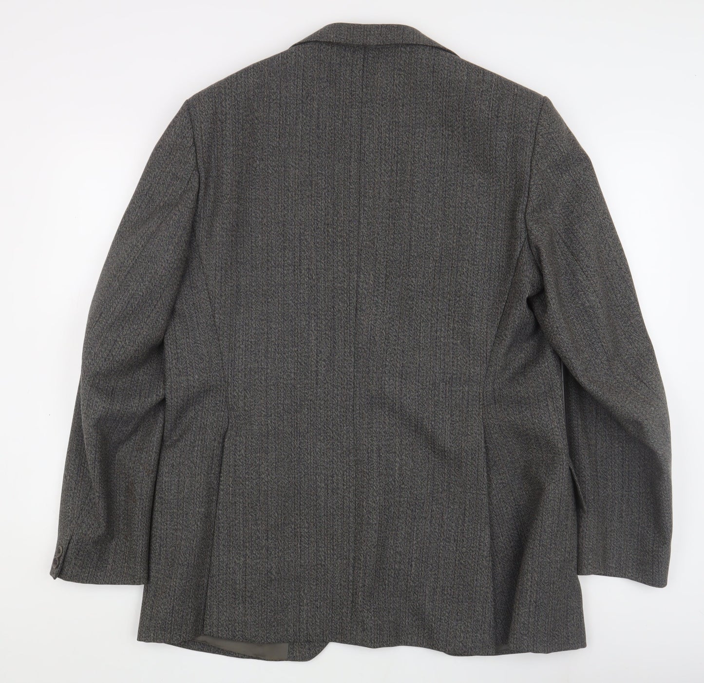 Mens UK Size 43 Dunn & Co Regular Grey Suit Jacket