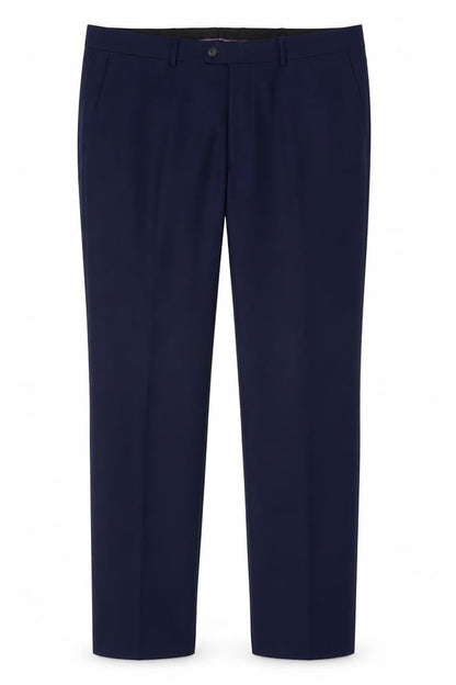 Mens UK Size 36 Dobell Slim Fit  Blue Trousers