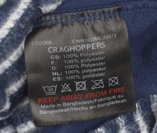 Craghoppers Women's Blue Fleece Jacket, Size 12