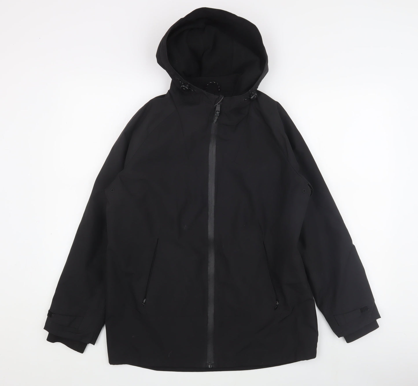 Teens UK Size 13-14 YRS Marks and Spencer Black Parka Coat