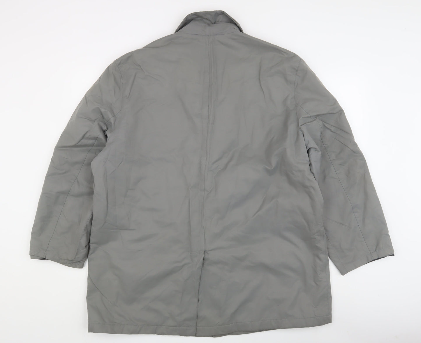 Mens UK Size L NEXT Grey Overcoat