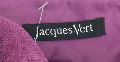 Jacques Vert Women's Purple Sleeveless Blouse, Size 20