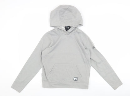 Millennium Boys Grey Pullover Hoodie 11-12 Yrs Regular Fit