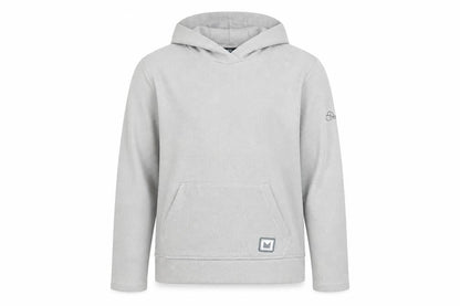 Front view of Millennium boys’ grey pullover hoodie 11-12 yrs regular fit