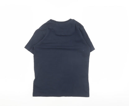 Penguin Boys Blue T-Shirt, Age 7-8, Classic Navy Style