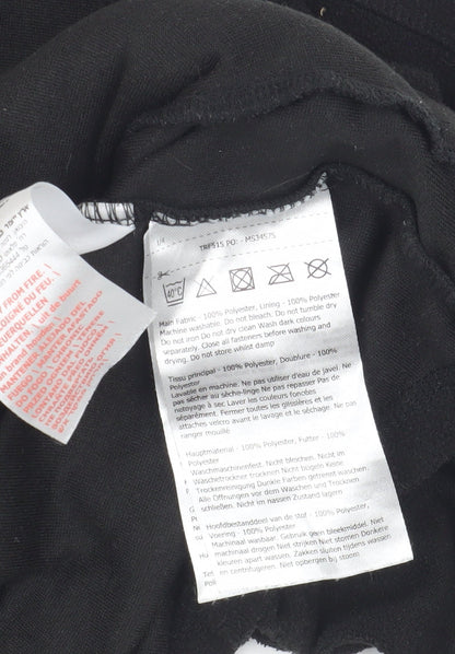 Regatta Boys Black Fleece Zip Jacket, Size 12 Years