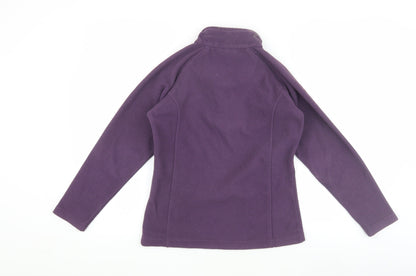 Peter Storm Girls Purple Fleece Jacket, Size 9-10, Activewear