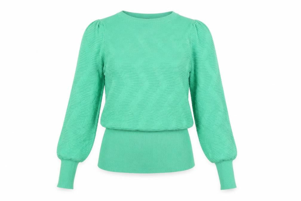 Womens UK Size XS Marks and Spencer Green Pullover Jumper