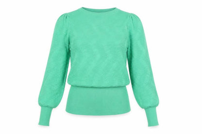 Womens UK Size XS Marks and Spencer Green Pullover Jumper