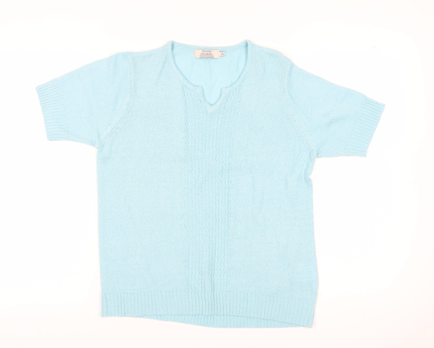 Womens UK Size M Honor Millburn Blue Pullover Jumper