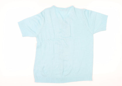 Womens UK Size M Honor Millburn Blue Pullover Jumper