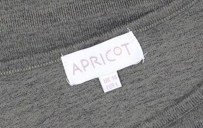 Womens UK Size 14 Apricot Green Basic Tank