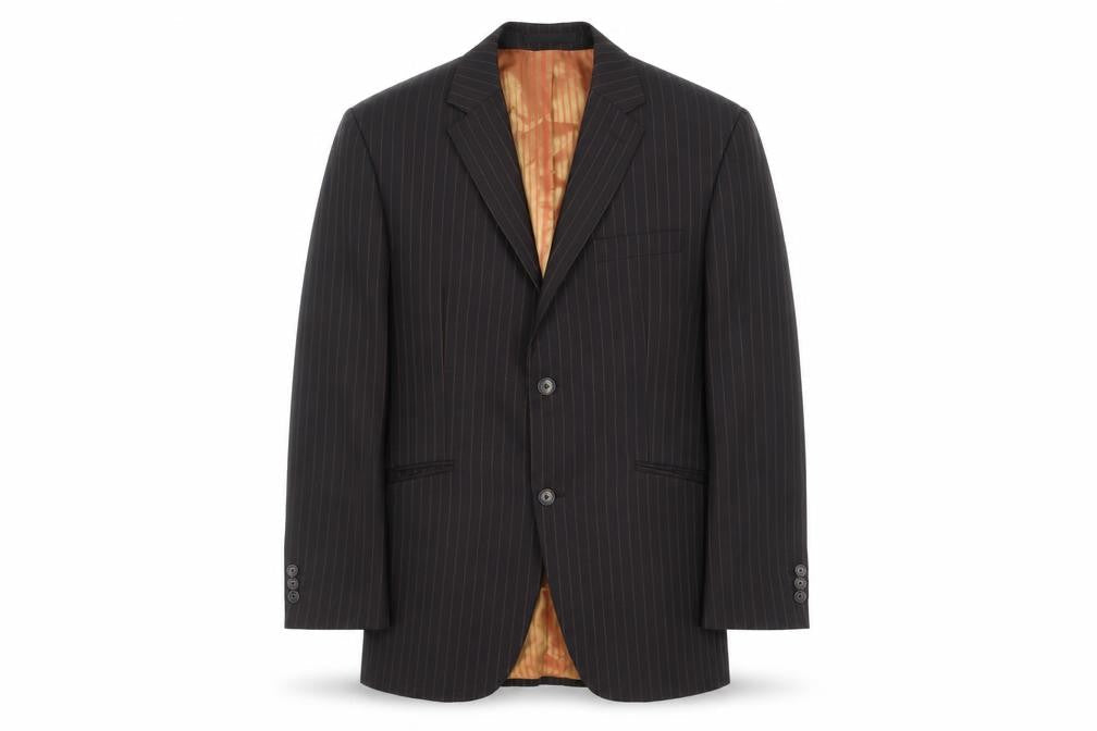 Mens UK Size 38 Jeff Banks Regular Brown Suit Jacket