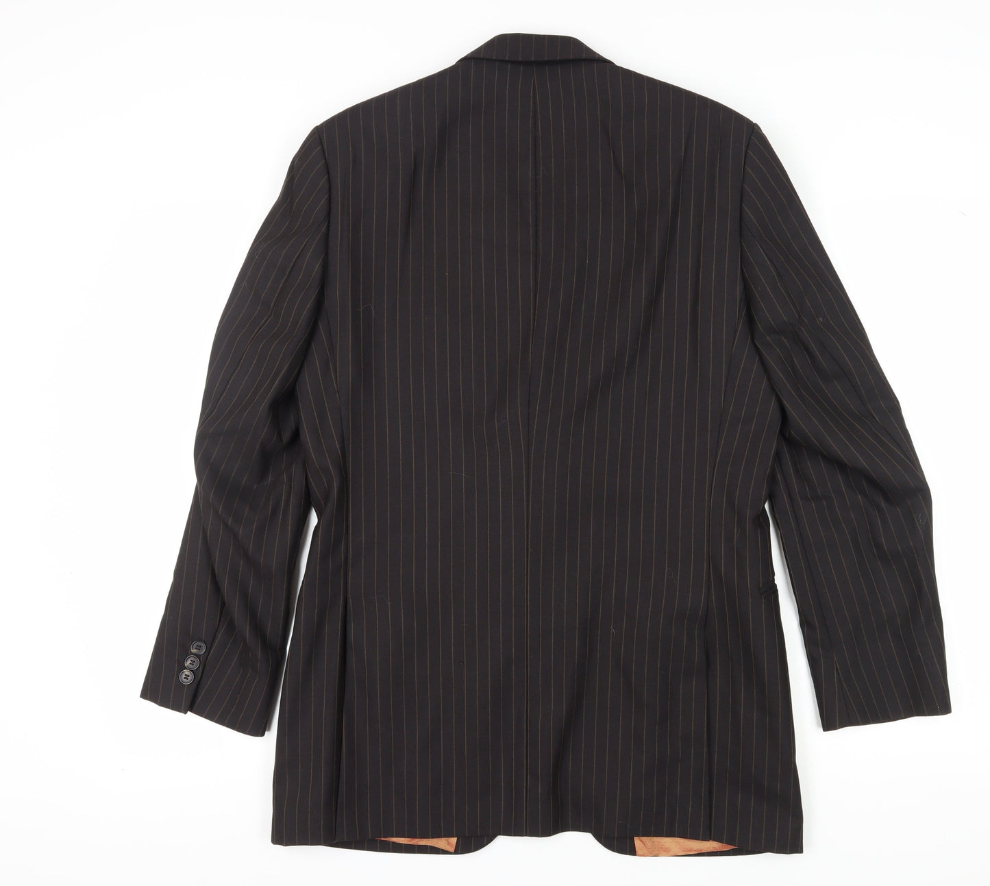 Mens UK Size 38 Jeff Banks Regular Brown Suit Jacket