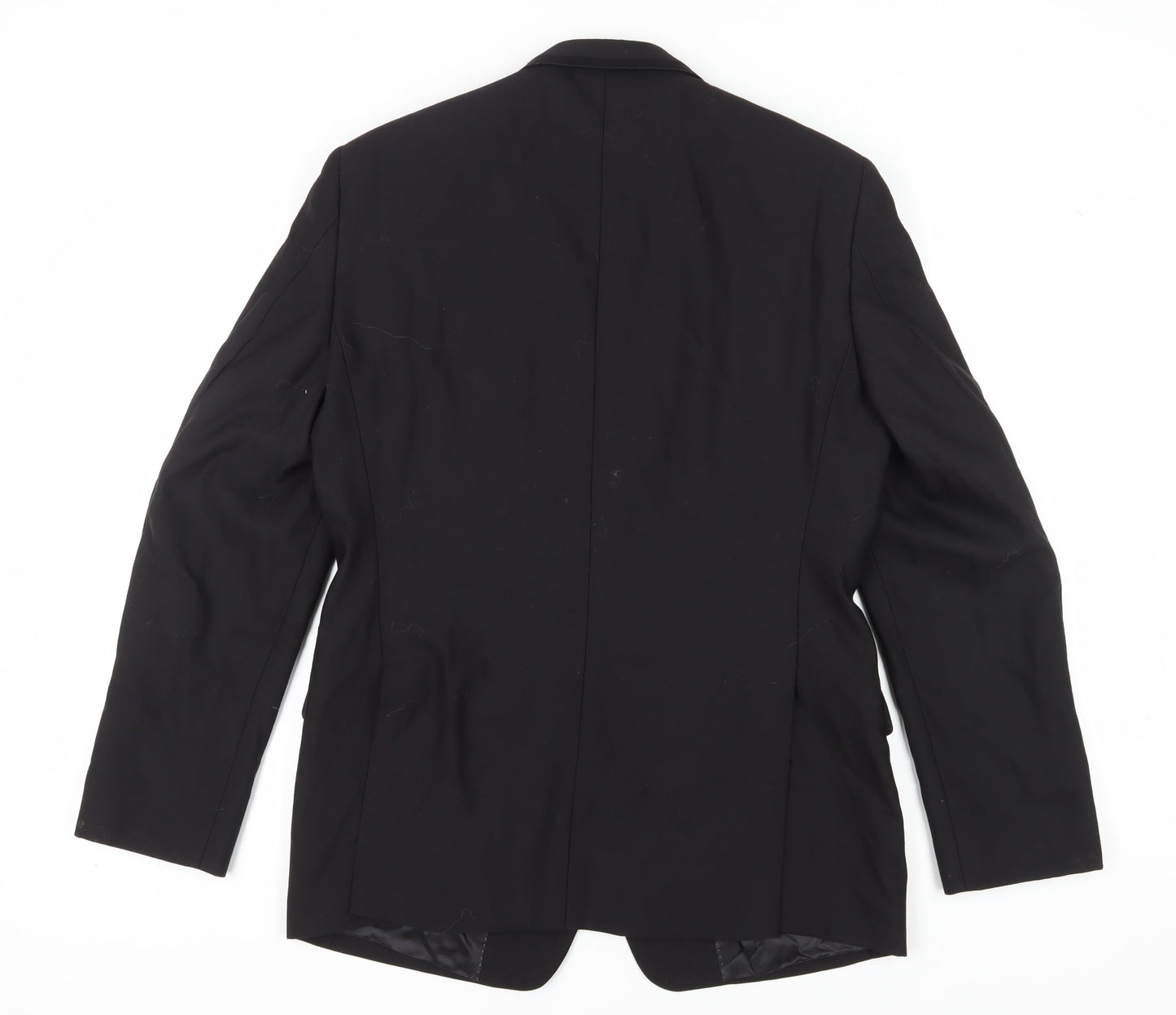 Austin Reed Men's Black Wool Blazer - 40R Formal Classic