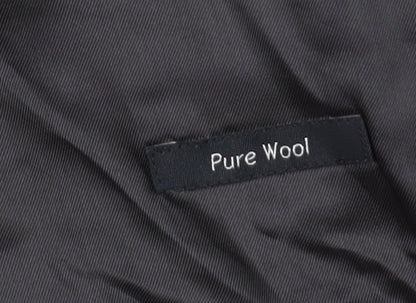 Austin Reed Men's Black Wool Blazer - 40R Formal Classic