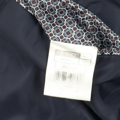 Mens UK Size 40 Jeff Banks Regular Grey Suit Jacket