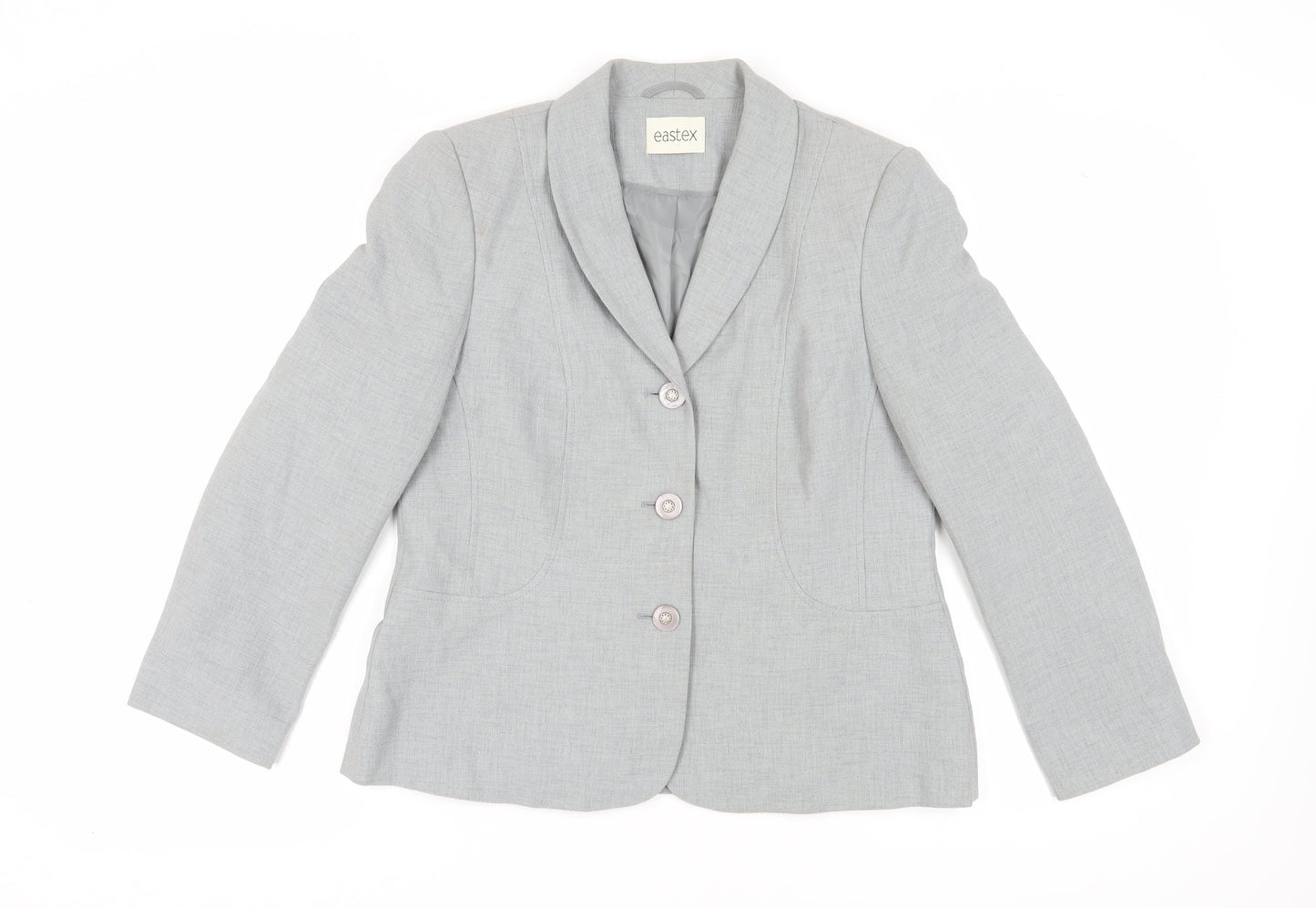Eastex Women's Grey Suit Jacket, Size 12