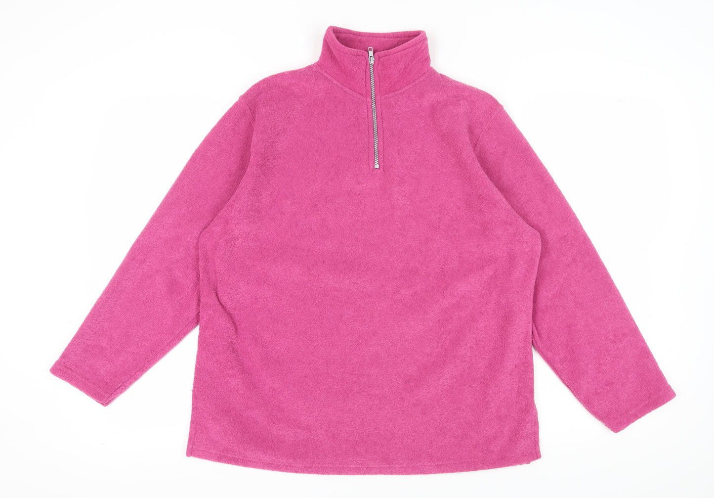 Roman Originals Women's Pink Pullover Sweatshirt - M