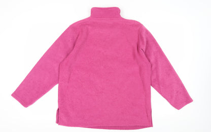 Roman Originals Women's Pink Pullover Sweatshirt - M