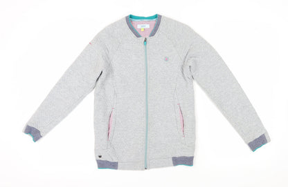 Baker by Ted Baker Boys Grey Full Zip Sweatshirt 11-12Y