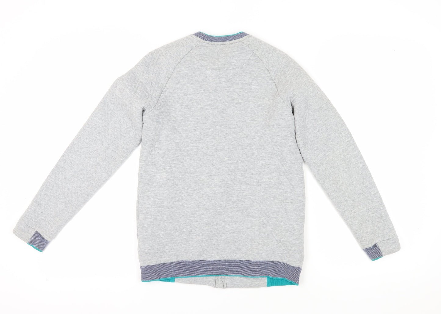 Baker by Ted Baker Boys Grey Full Zip Sweatshirt 11-12Y