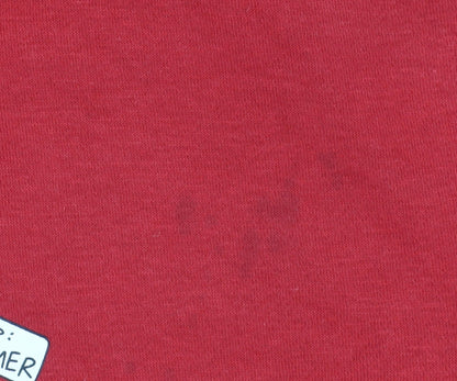 The Simpsons Red S Hoodie Unisex Adults Pullover