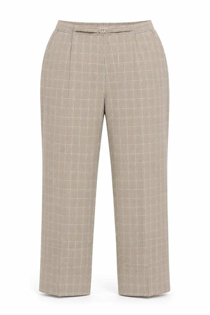 Womens UK Size 18 Marks and Spencer Regular Fit Dress Pants Brown Trousers